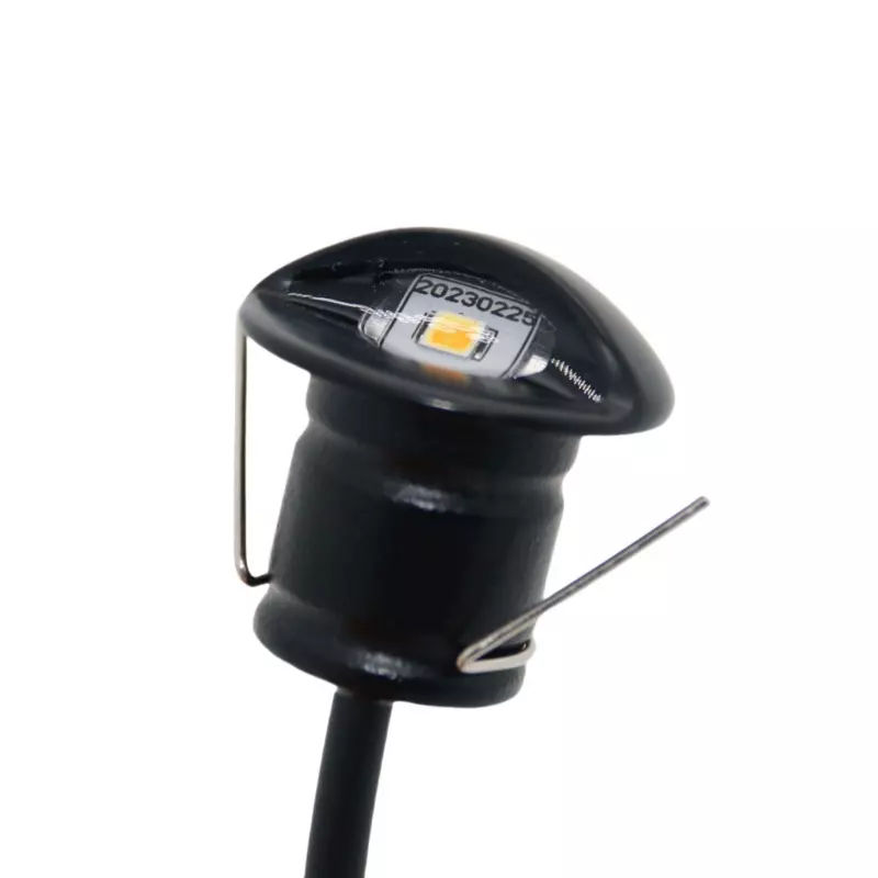 1W Black Finished Recessed LED Stair Light 1W Black Finished Recessed LED Stair Light