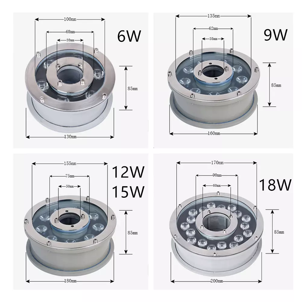 9 Watt Led Fountain Light 9 Watt Led Fountain Light