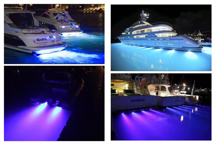 36W Marine Underwater LED Boat Drain Plug Light 36W Marine Underwater LED Boat Drain Plug Light